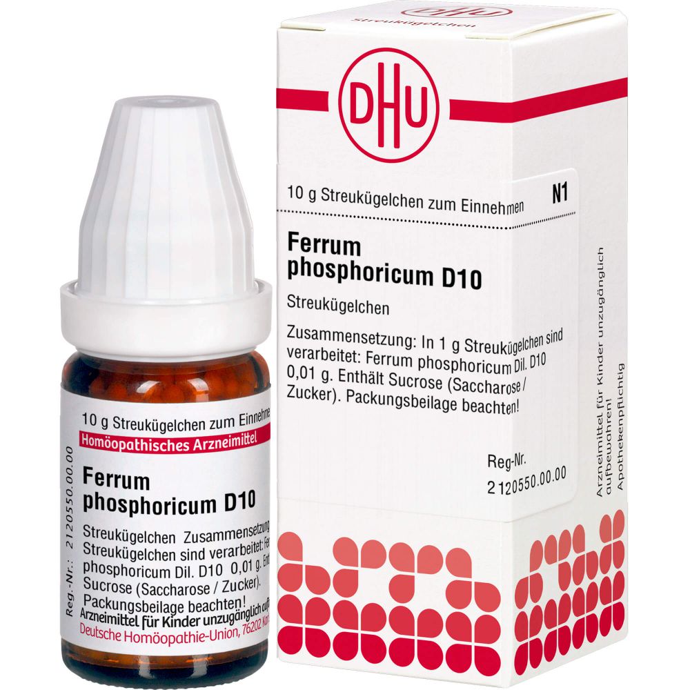 FERRUM PHOSPHORICUM D 10 Globuli