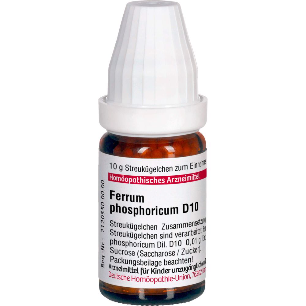 FERRUM PHOSPHORICUM D 10 Globuli