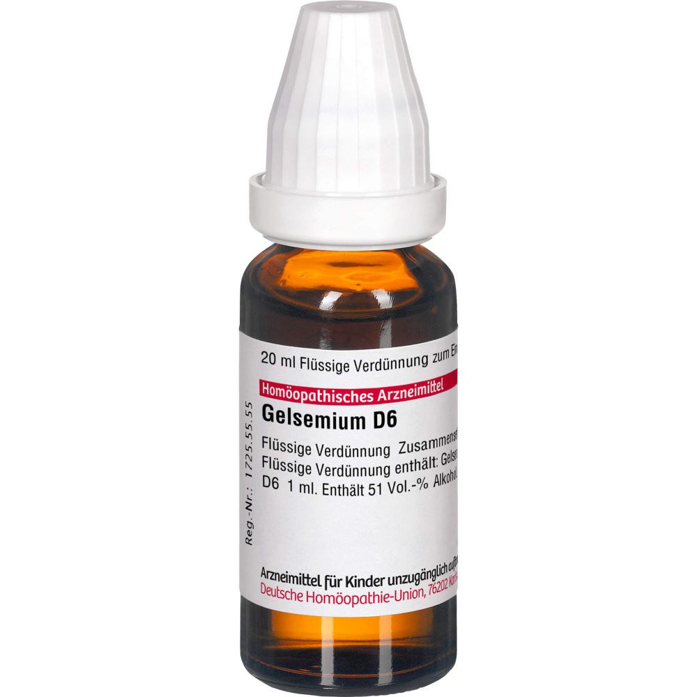 Gelsemium D 6 Dilution 20 ml