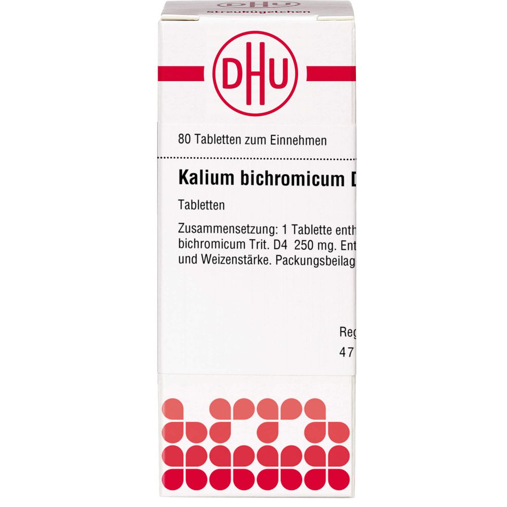 Kalium Bichromicum D 4 Tabletten 80 St