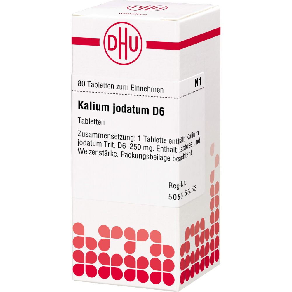 Kalium Jodatum D 6 Tabletten 80 St 80 St