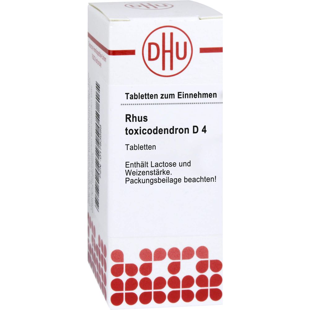 RHUS TOXICODENDRON D 4 Tabletten