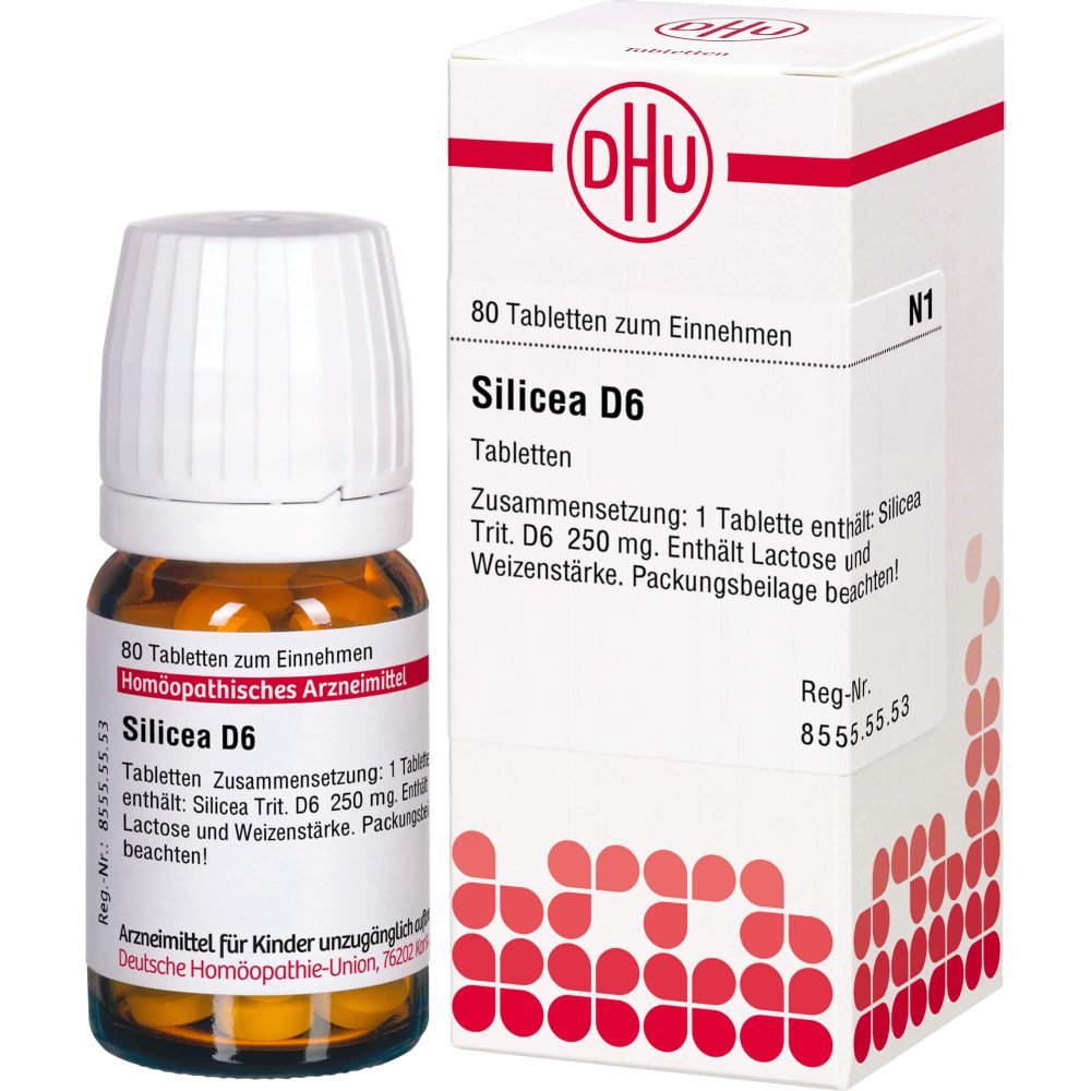 Silicea D 6 Tabletten 80 St