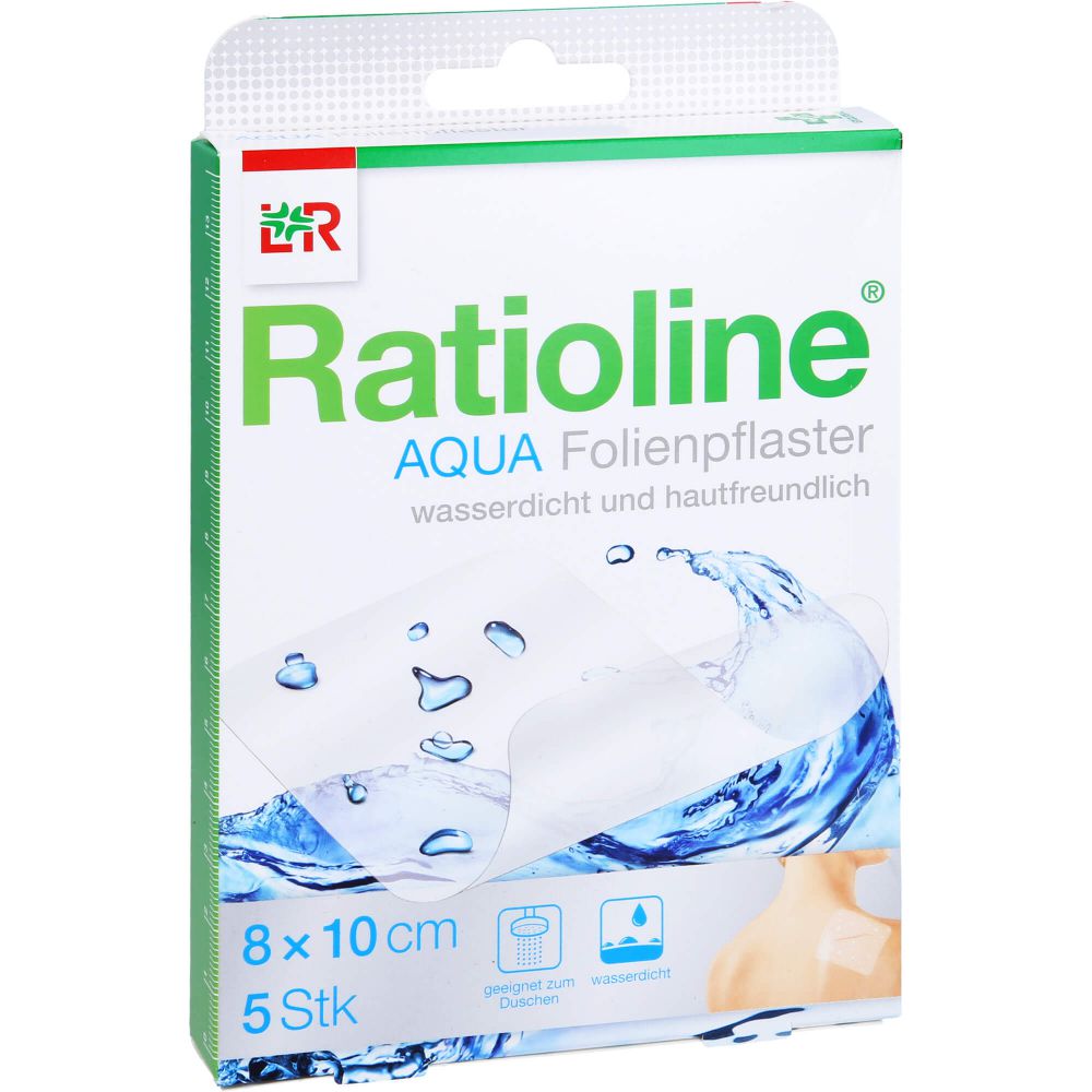 RATIOLINE aqua Duschpflaster 8x10 cm