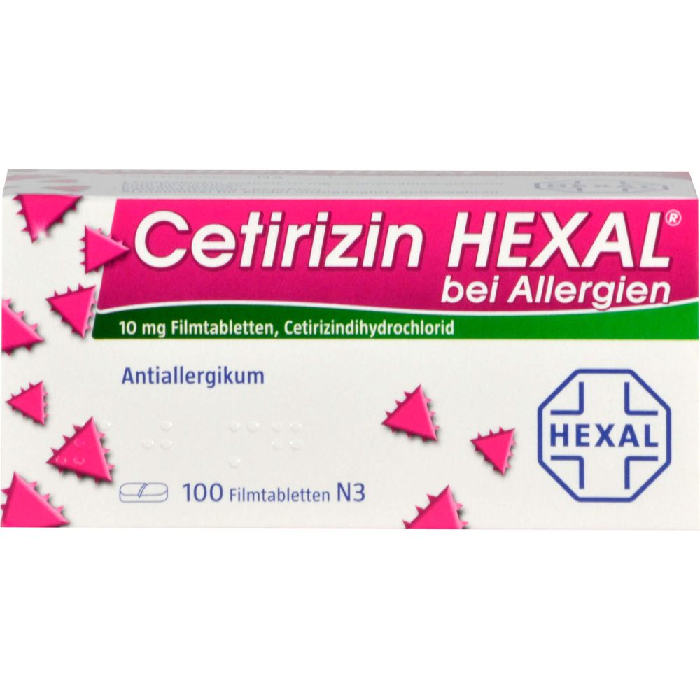 CETIRIZIN HEXAL Filmtabletten bei Allergien