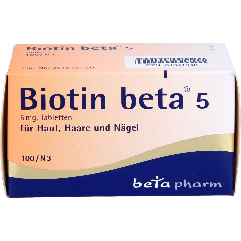 Biotin Beta 5 Tabletten 100 St