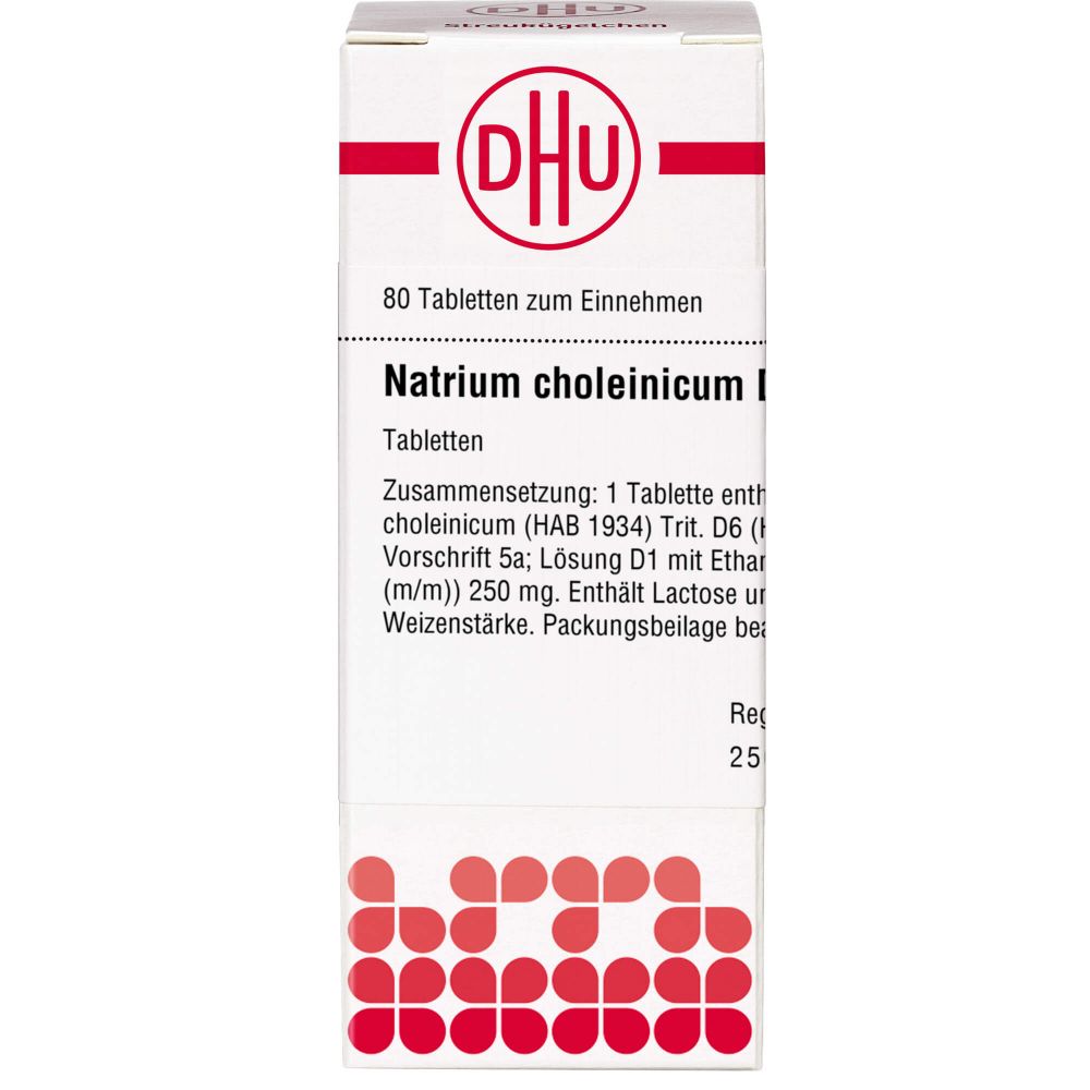 Natrium Choleinicum D 6 Tabletten 80 St