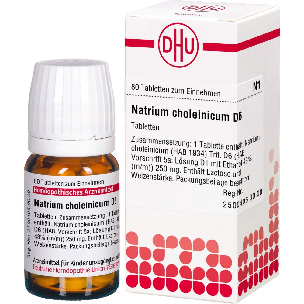 NATRIUM CHOLEINICUM D 6 Tabletten