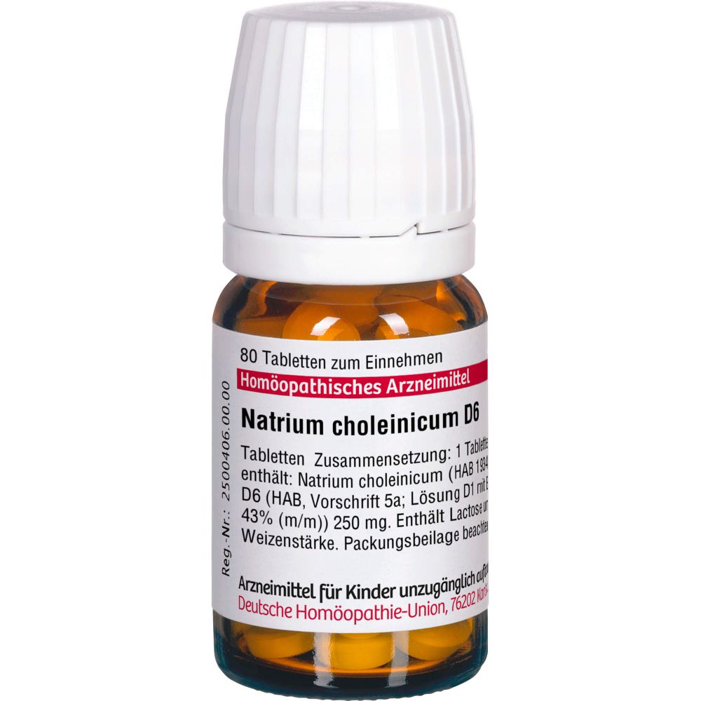 NATRIUM CHOLEINICUM D 6 Tabletten