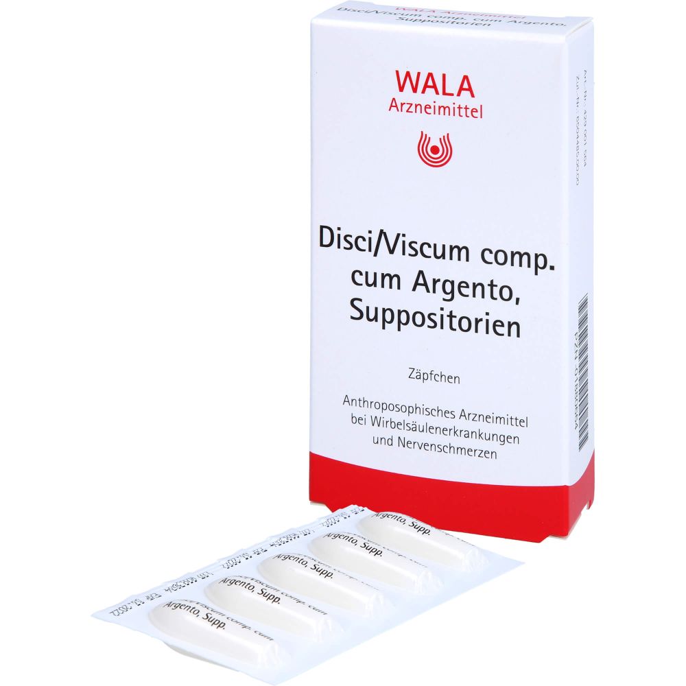 DISCI/Viscum comp.cum Argento Suppositorien