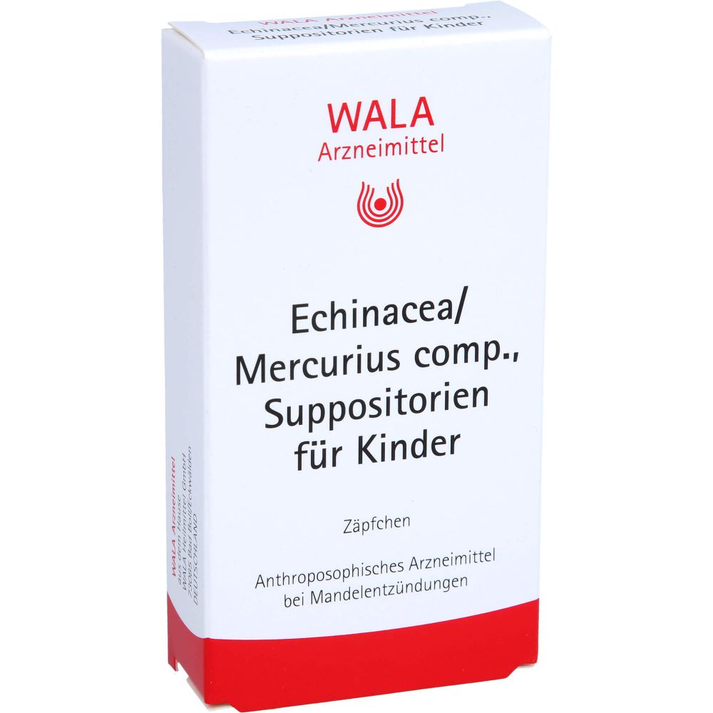 Wala Echinacea/Mercurius comp.Kindersuppositorien 10 g