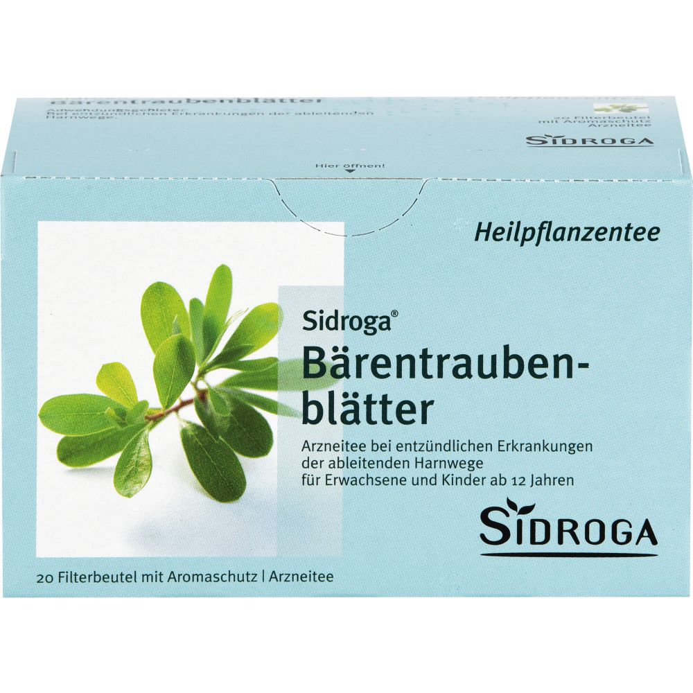 SIDROGA Bärentraubenblättertee Filterbeutel