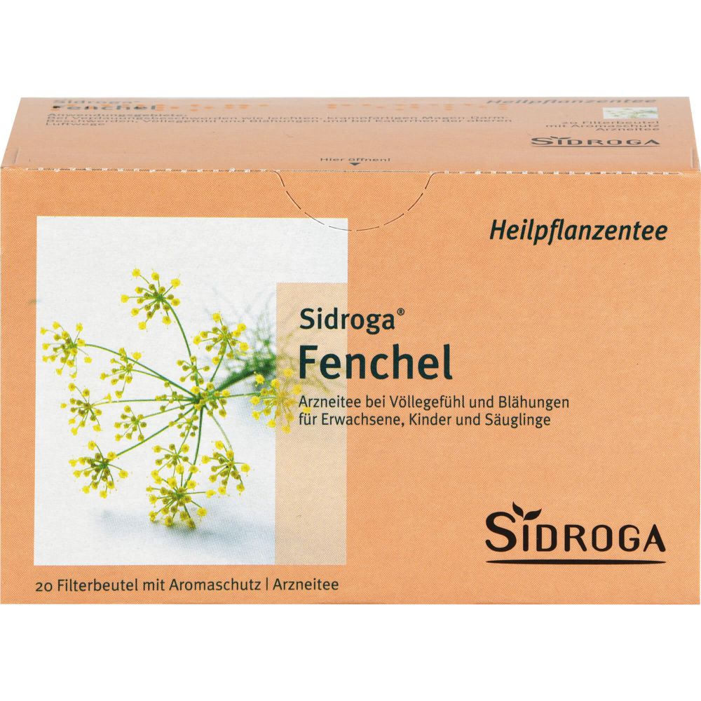 SIDROGA Fenchel Tee Filterbeutel