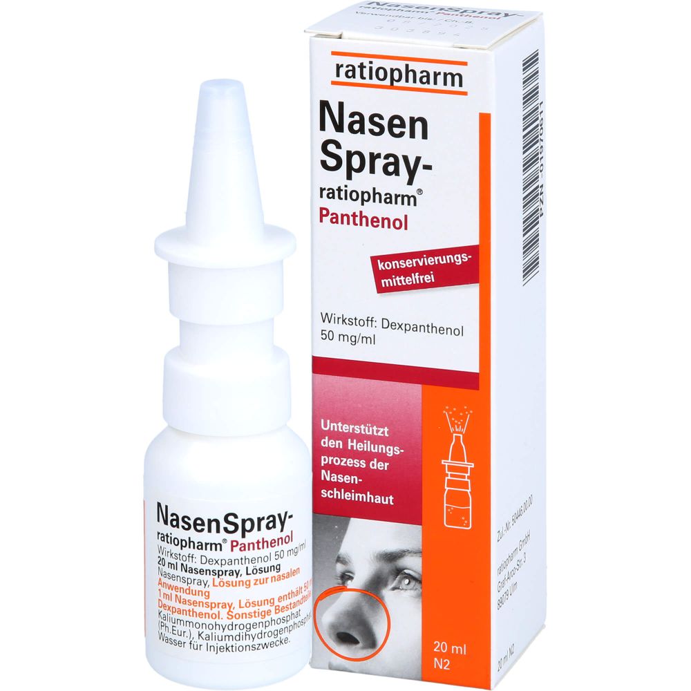 Nasenspray-ratiopharm Panthenol 20 ml