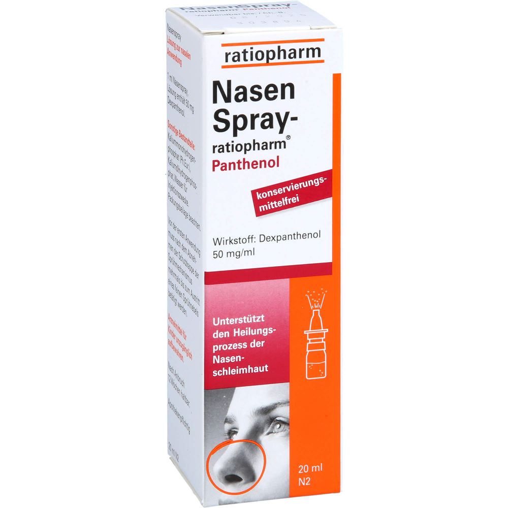 Nasenspray-ratiopharm Panthenol 20 ml