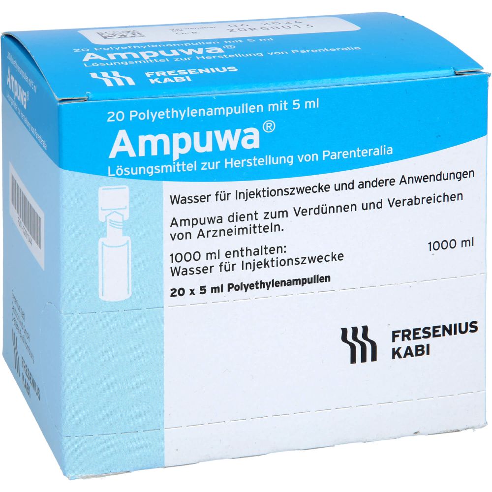 AMPUWA Plastikampullen Injektions-/Infusionslsg.