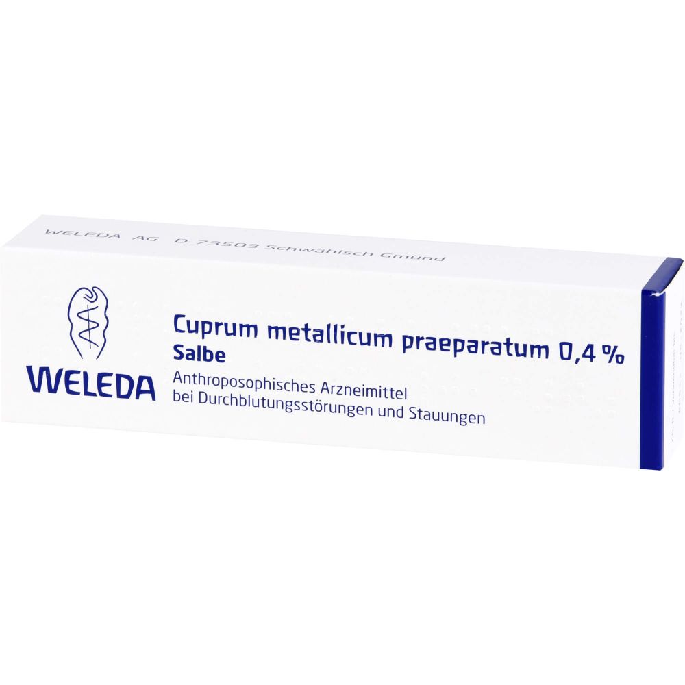 WELEDA CUPRUM METALLICUM praep.0,4% Salbe