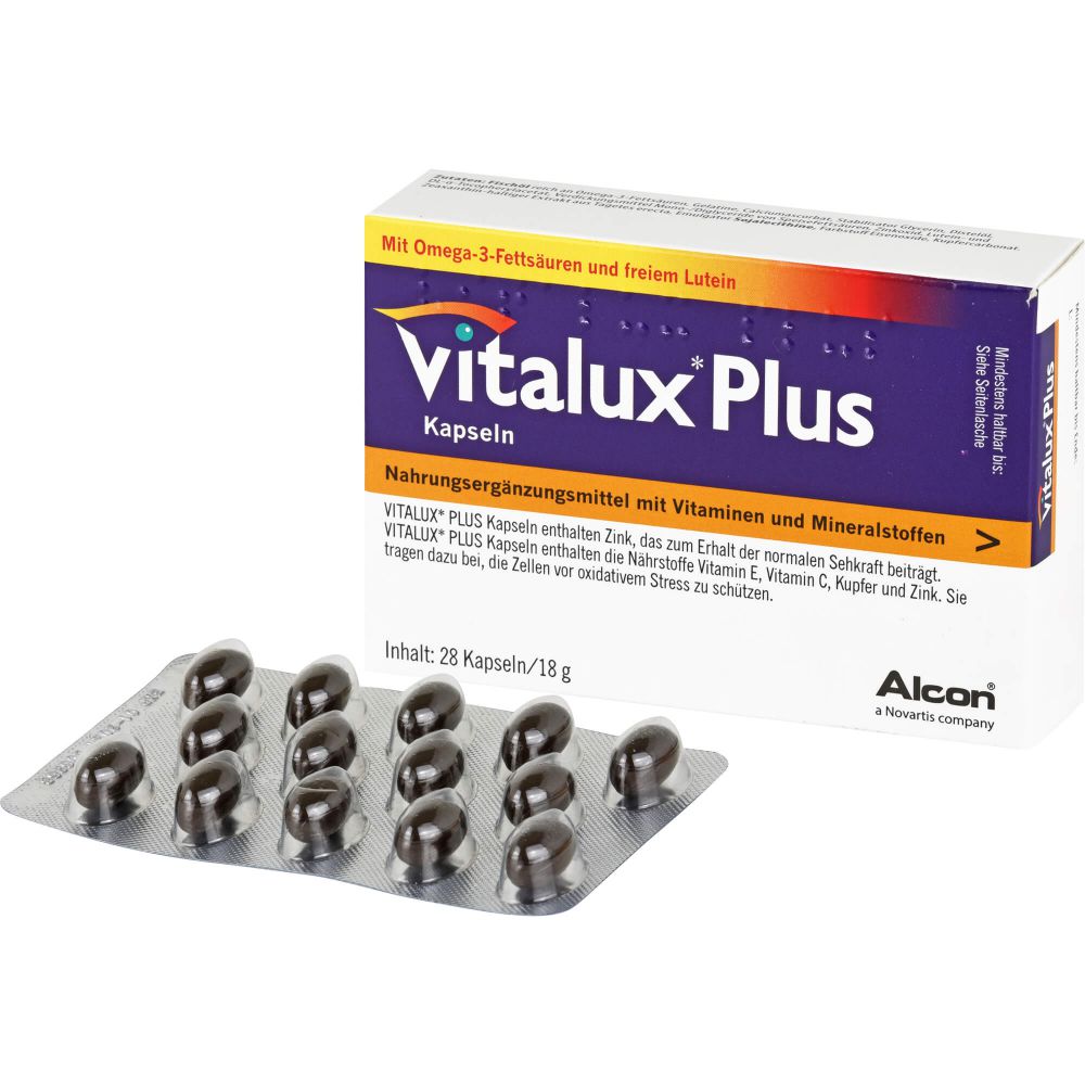 VITALUX Plus Lutein & Omega-3 Capsule