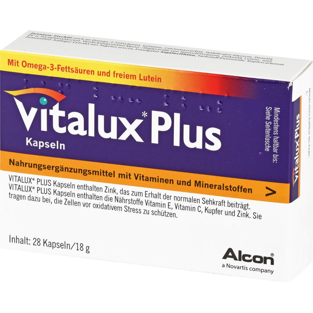 VITALUX Plus Lutein & Omega-3 Capsule