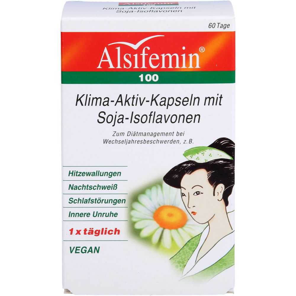 ALSIFEMIN 100 Klima-Aktiv m.Soja 1x1 Kapseln