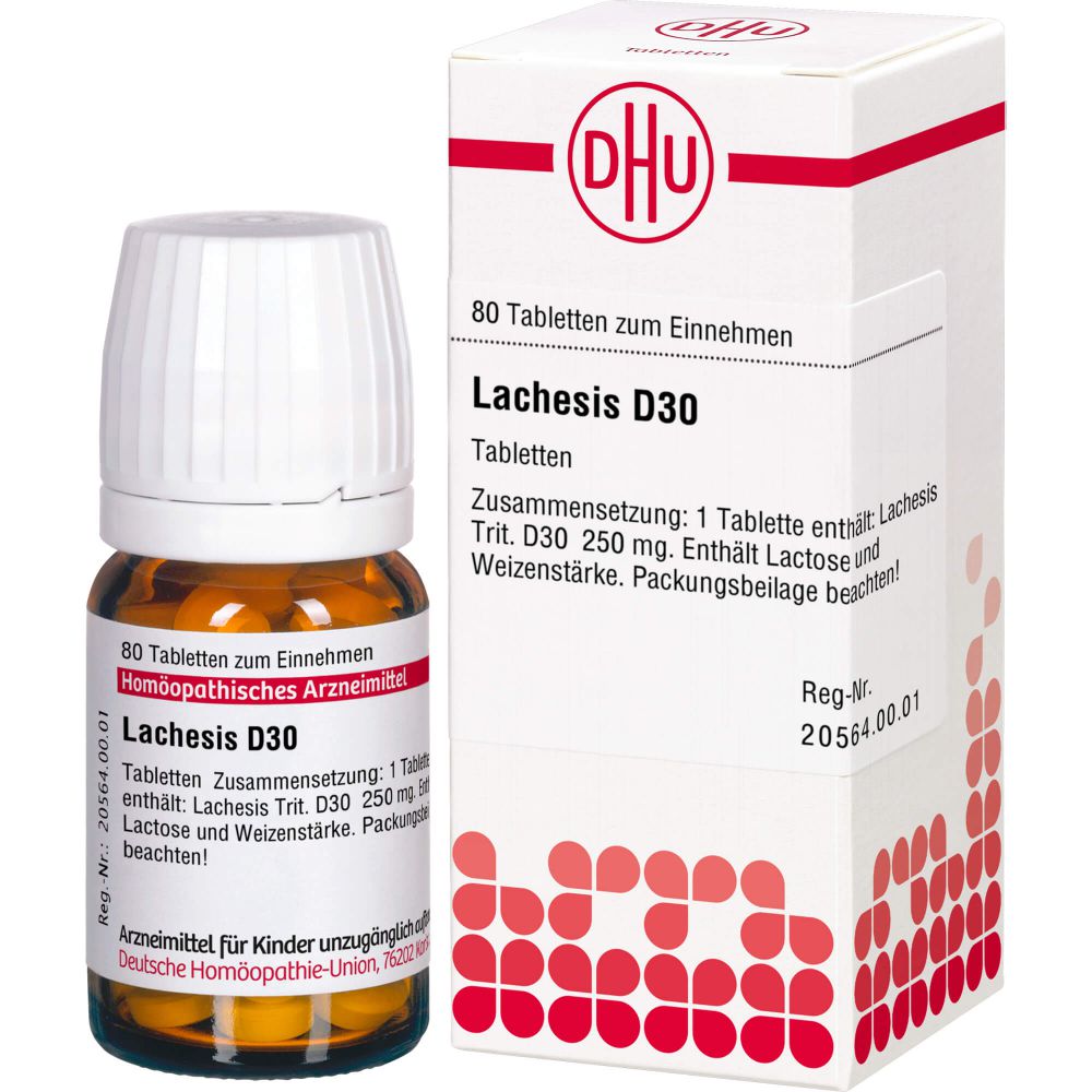 LACHESIS D 30 Tabletten