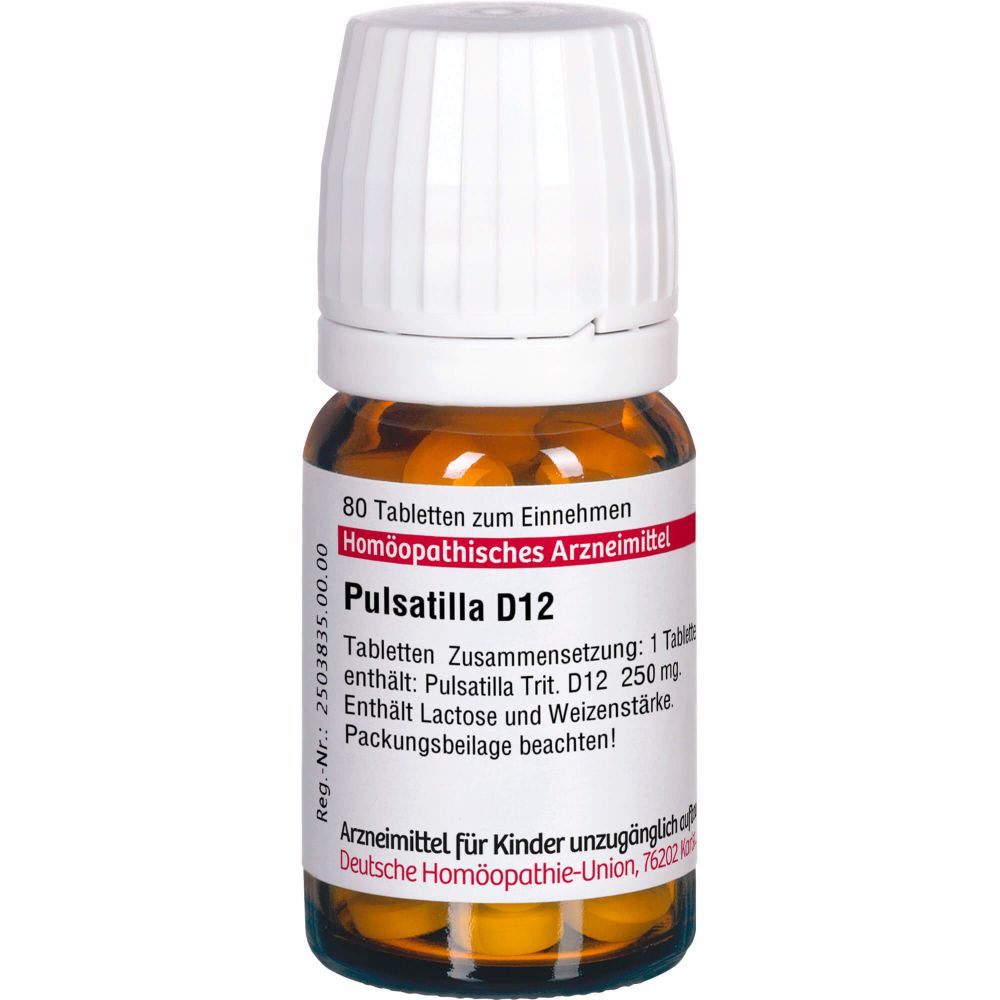 Pulsatilla D 12 Tabletten 80 St