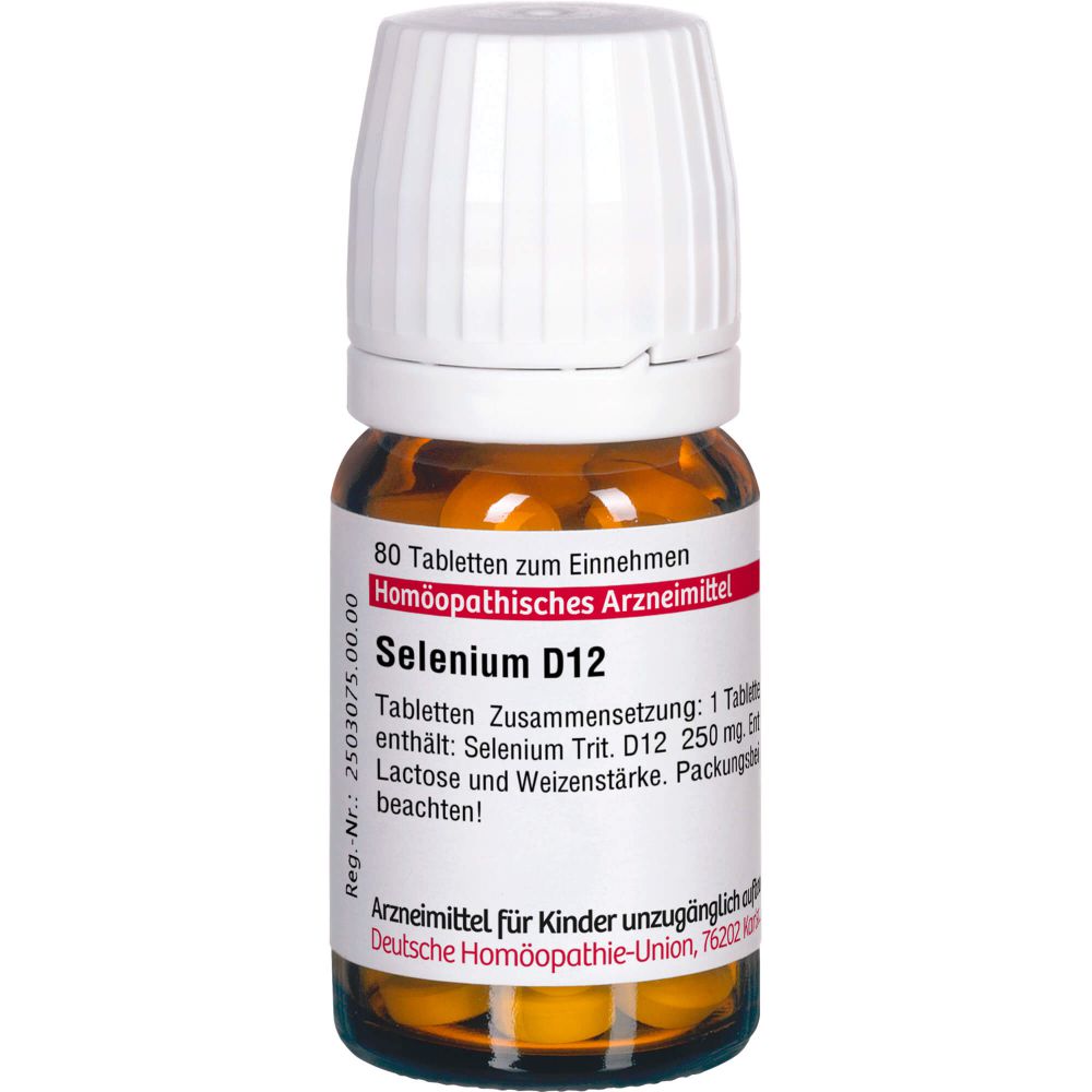 Selenium D 12 Tabletten 80 St