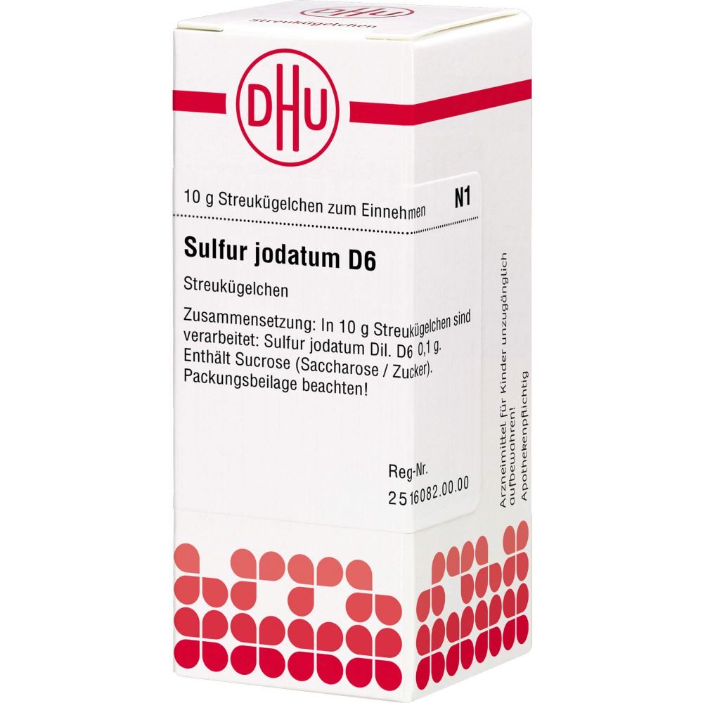 Sulfur Jodatum D 6 Globuli 10 g