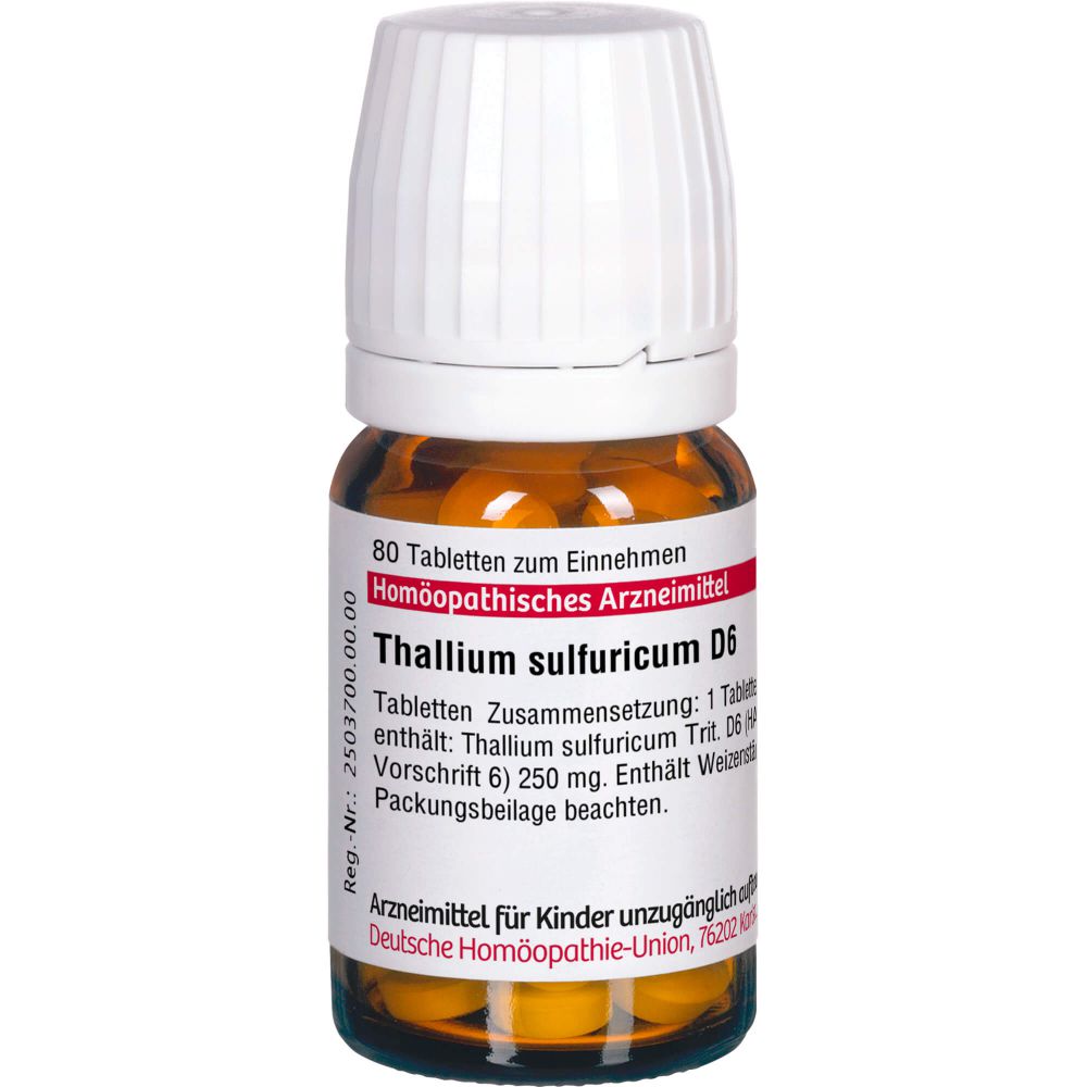 THALLIUM SULFURICUM D 6 Tabletten