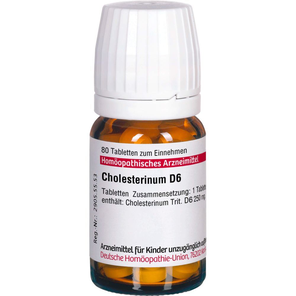 Cholesterinum D 6 Tabletten 80 St