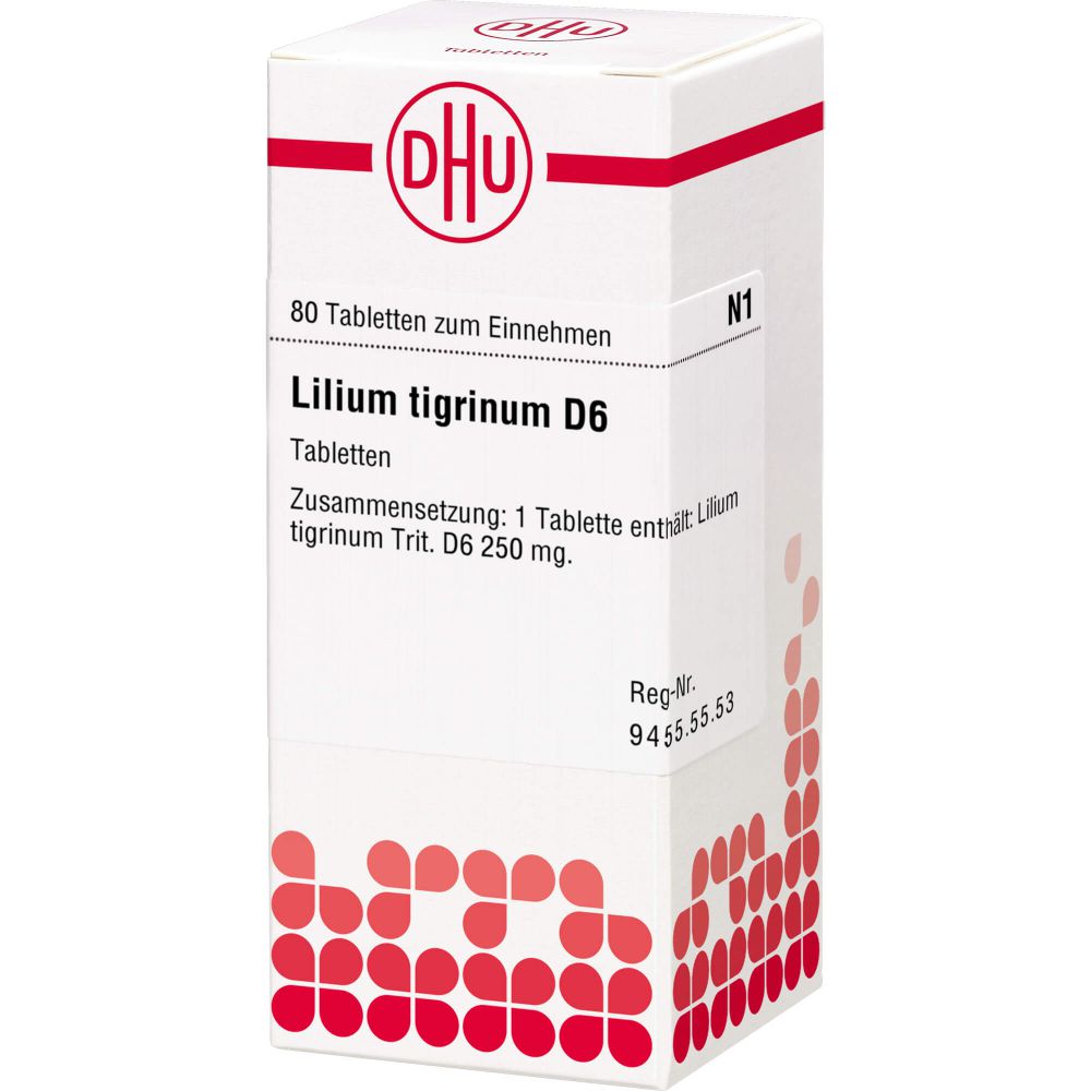 LILIUM TIGRINUM D 6 Tabletten