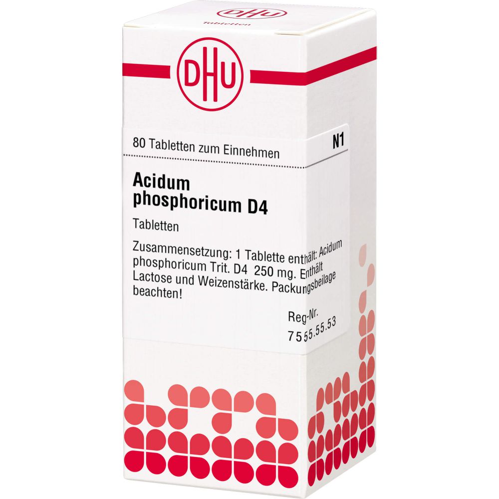 Acidum Phosphoricum D 4 Tabletten 80 St