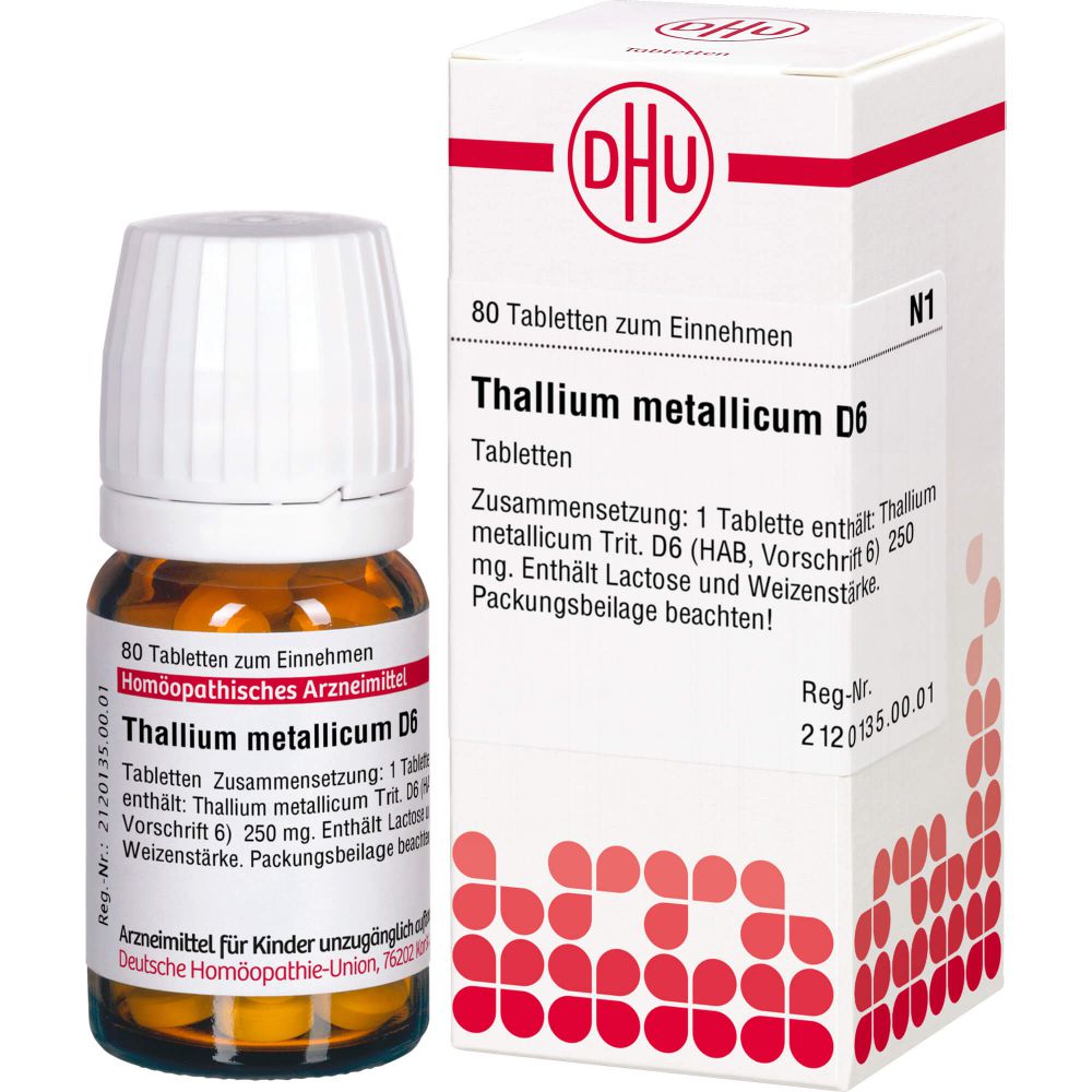 THALLIUM METALLICUM D 6 Tabletten