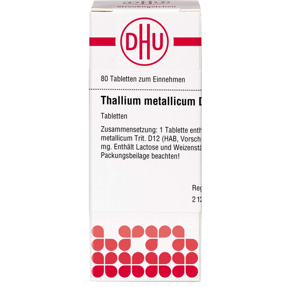 THALLIUM METALLICUM D 12 Tabletten