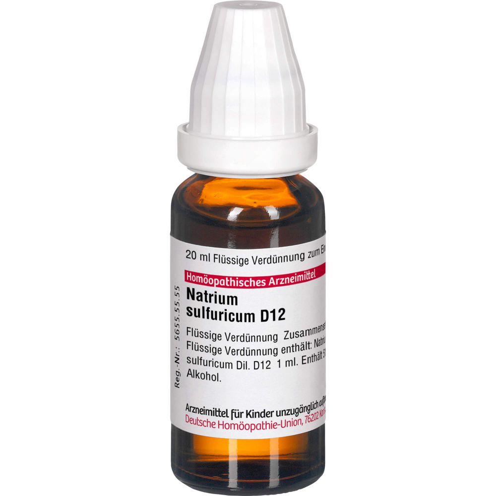 Natrium Sulfuricum D 12 Dilution 20 ml