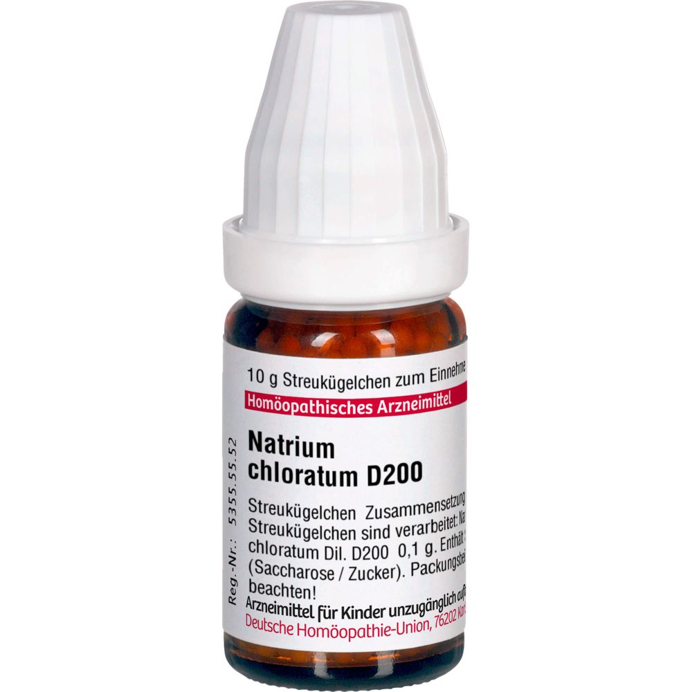 NATRIUM CHLORATUM D 200 Globuli