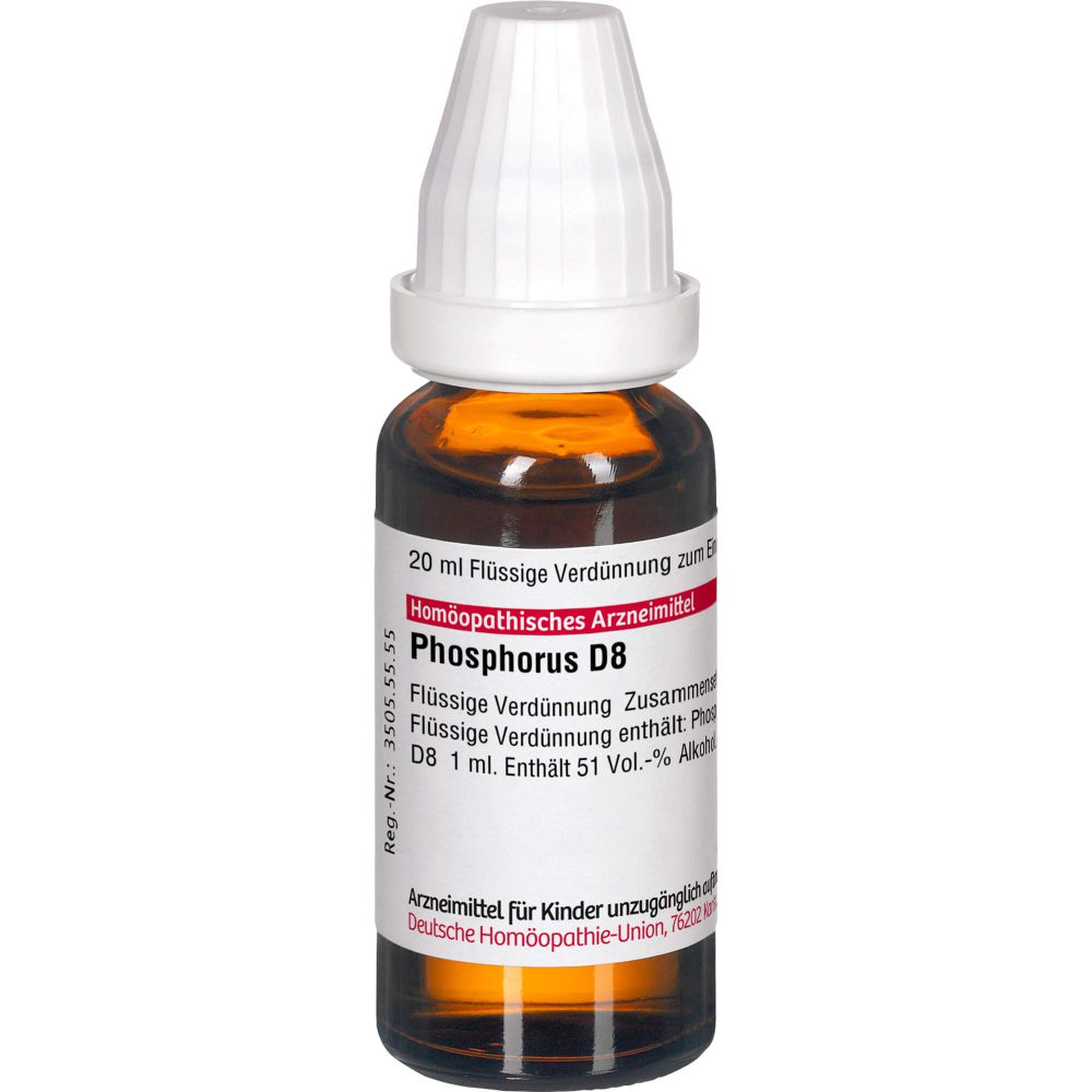 Phosphorus D 8 Dilution 20 ml