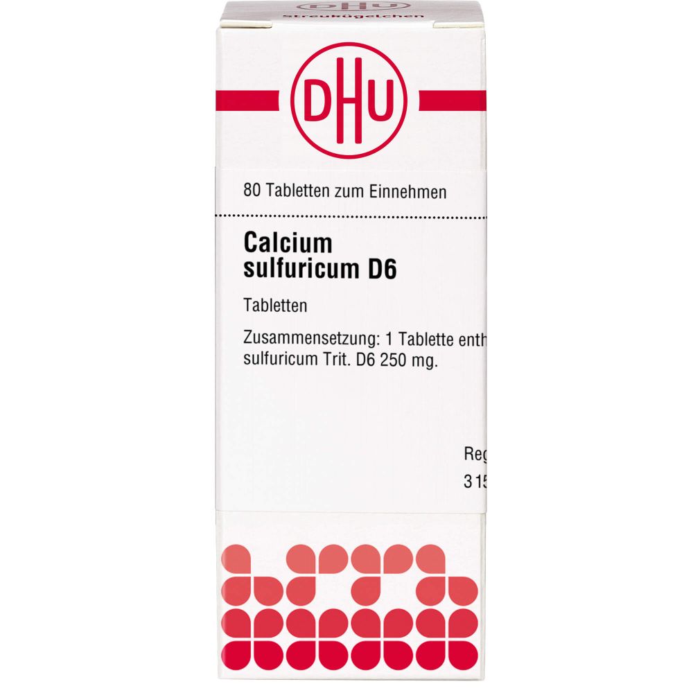 Calcium Sulfuricum D 6 Tabletten 80 St