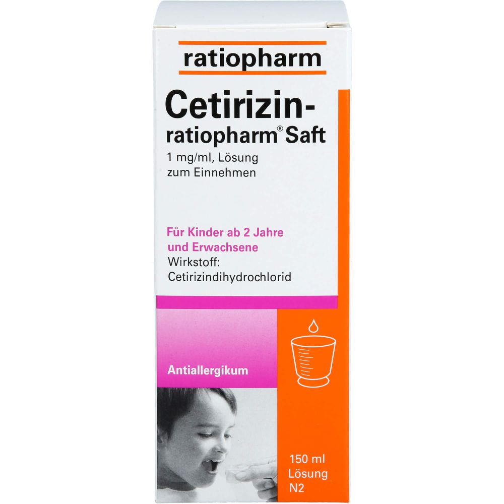 CETIRIZIN-ratiopharm Saft