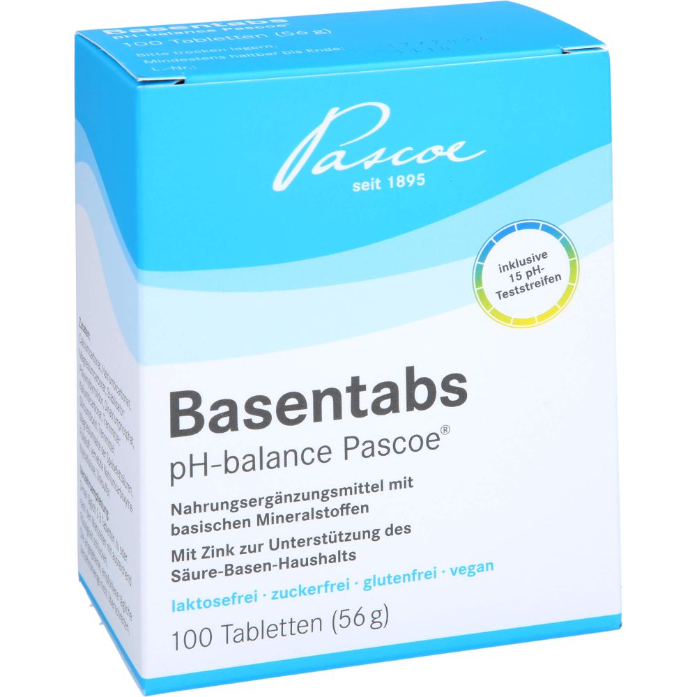 BASENTABS pH Balance Pascoe Tabletten