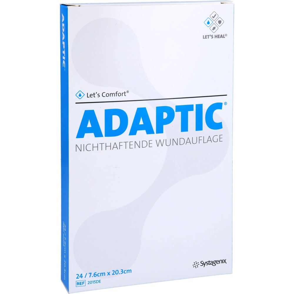 ADAPTIC 7,6x20,3 cm feuchte Wundauflage 2015DE