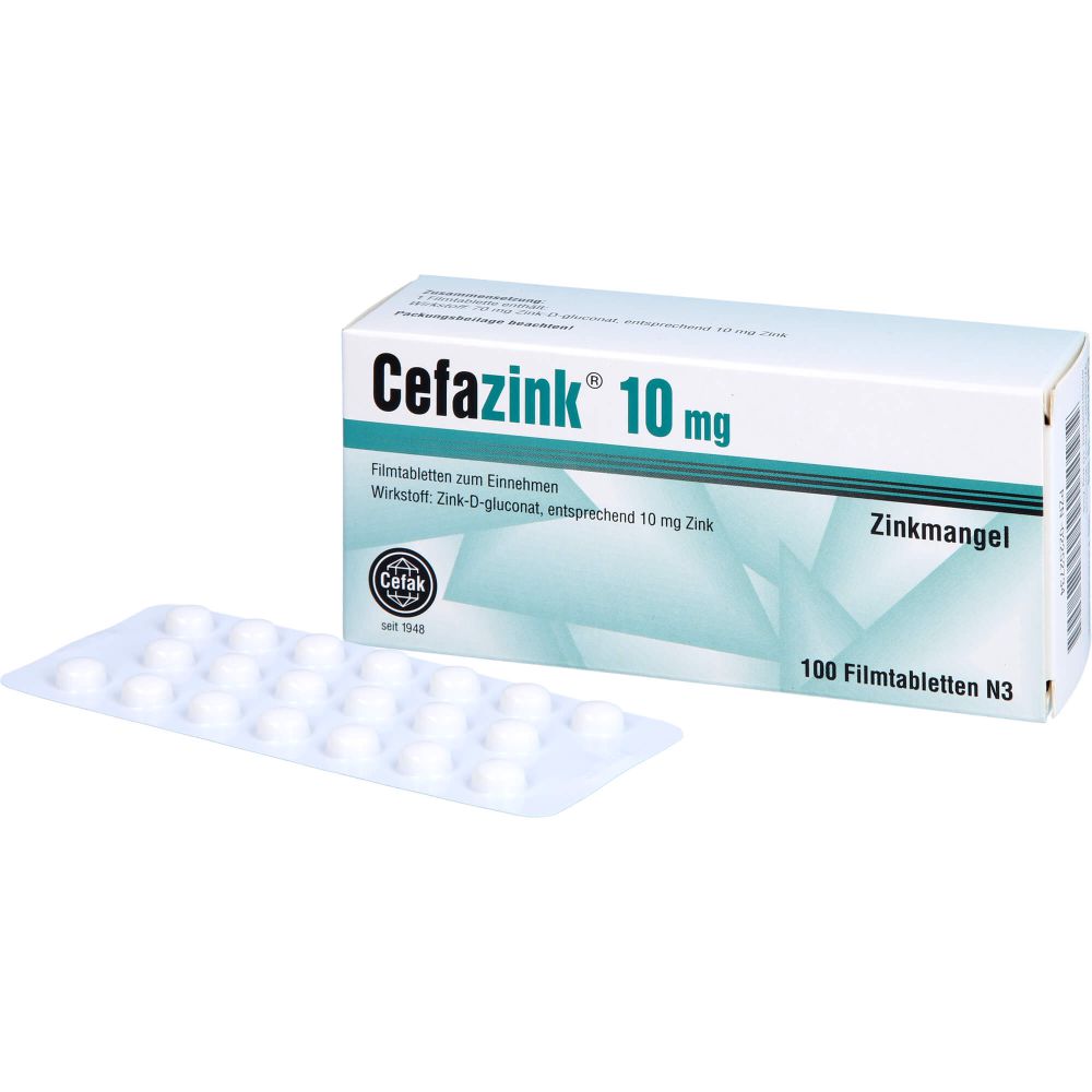 CEFAZINK 10 mg Filmtabletten