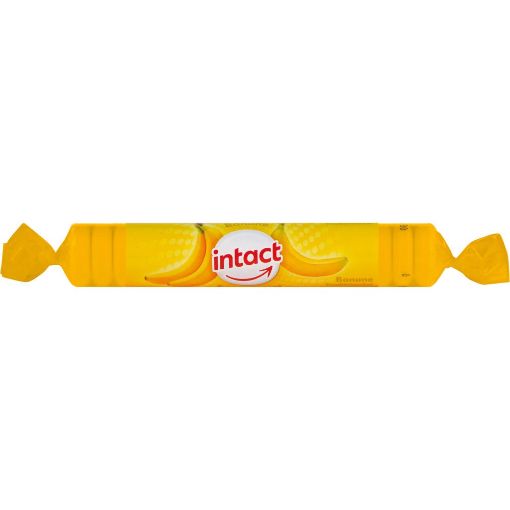 INTACT Traubenzucker Rolle Banane