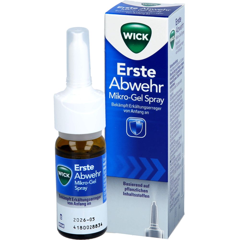 WICK Erste Abwehr Nasenspray Sprühflasche