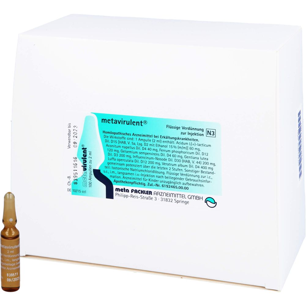 Metavirulent Injektionslösung 200 ml
