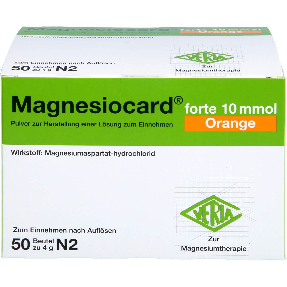 MAGNESIOCARD forte 10 mmol Orange Plv.z.H.e.L.z.E.