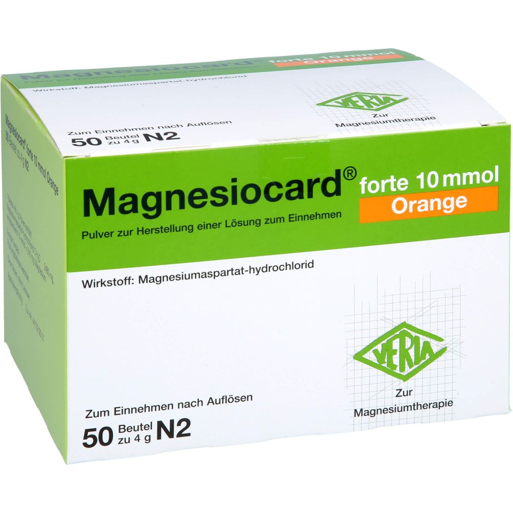 MAGNESIOCARD forte 10 mmol Orange Plv.z.H.e.L.z.E.