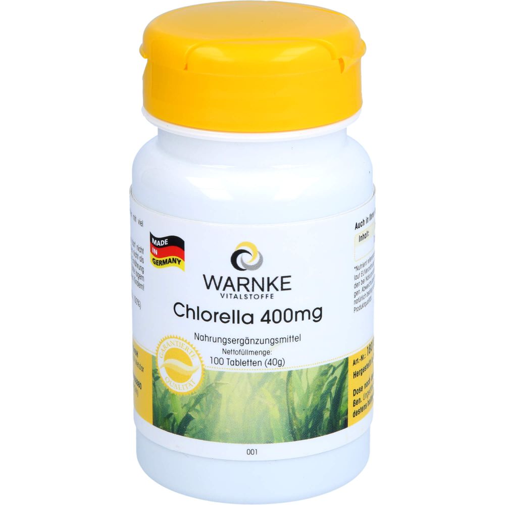 CHLORELLA 400 mg Tabletten