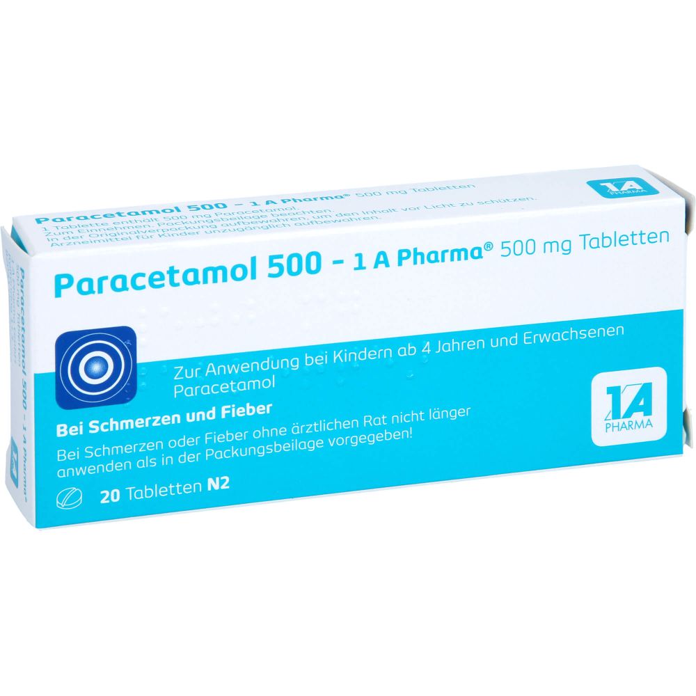 PARACETAMOL 500-1A Pharma Tabletten