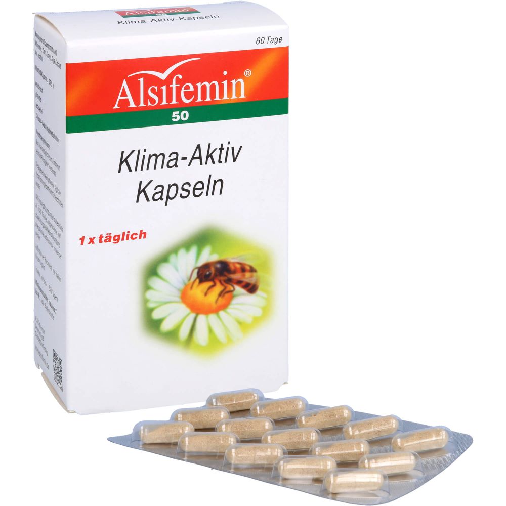 ALSIFEMIN 50 Klima-Aktiv m.Soja 1x1 Kapseln